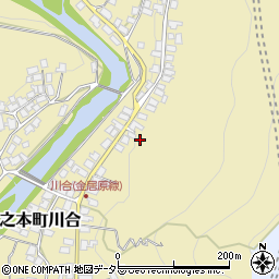 滋賀県長浜市木之本町川合373周辺の地図