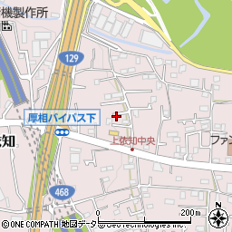 神奈川県厚木市上依知519周辺の地図