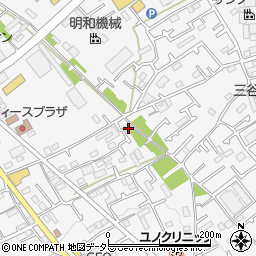 神奈川県愛甲郡愛川町中津840-4周辺の地図