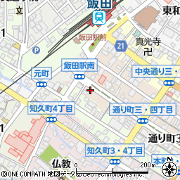 飯田ロータリークラブ周辺の地図