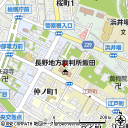 〒395-0015 長野県飯田市江戸町の地図
