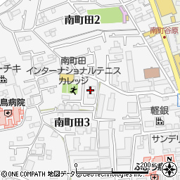 東京都町田市南町田3丁目24周辺の地図