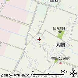 千葉県大網白里市大網5386周辺の地図
