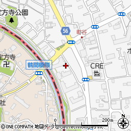 鶴間橋周辺の地図