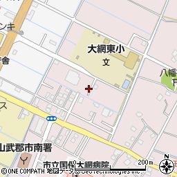 千葉県大網白里市富田22周辺の地図