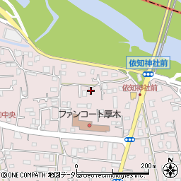 神奈川県厚木市上依知12周辺の地図