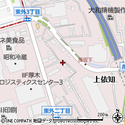 神奈川県厚木市上依知950周辺の地図