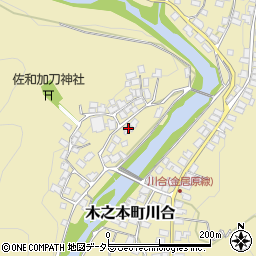 滋賀県長浜市木之本町川合1228周辺の地図