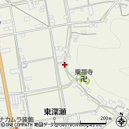 岐阜県山県市東深瀬1053周辺の地図
