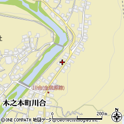 滋賀県長浜市木之本町川合371周辺の地図