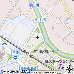 シャルマン横浜中山周辺の地図