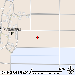 兵庫県豊岡市八社宮周辺の地図