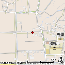 岐阜県山県市梅原1512周辺の地図