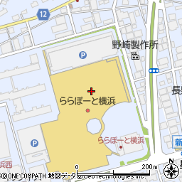 ダイソーイトーヨーカドーららぽーと横浜店周辺の地図