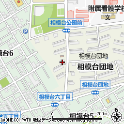 神奈川県相模原市南区相模台団地7-1周辺の地図