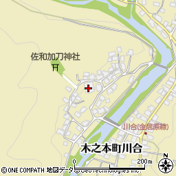 滋賀県長浜市木之本町川合1266周辺の地図