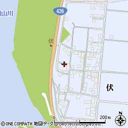 兵庫県豊岡市伏505周辺の地図