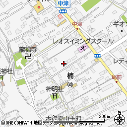 神奈川県愛甲郡愛川町中津377周辺の地図