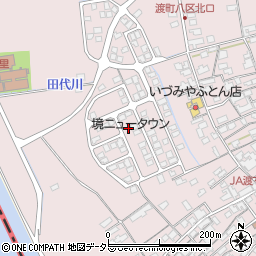 鳥取県境港市渡町3737周辺の地図