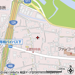神奈川県厚木市上依知244-6周辺の地図
