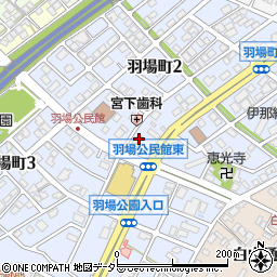 セブンイレブン飯田羽場町店周辺の地図