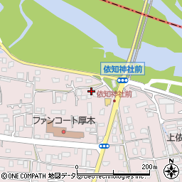 神奈川県厚木市上依知19周辺の地図
