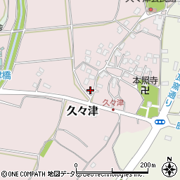 千葉県市原市久々津510-2周辺の地図