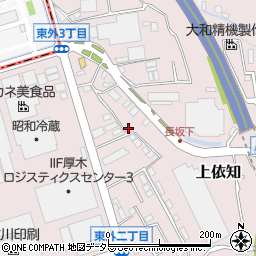 神奈川県厚木市上依知905周辺の地図
