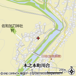滋賀県長浜市木之本町川合1235周辺の地図