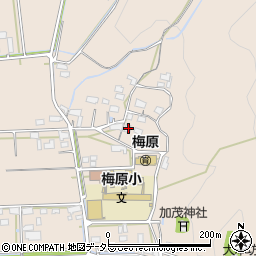 岐阜県山県市梅原1550周辺の地図
