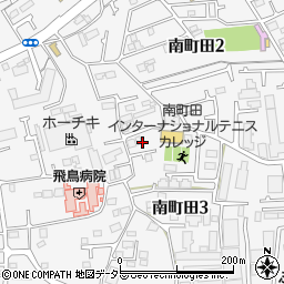 東京都町田市南町田3丁目21周辺の地図