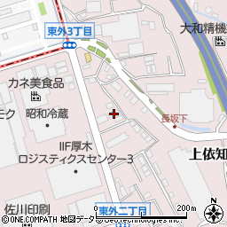 神奈川県厚木市上依知898-1周辺の地図
