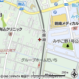 千葉県大網白里市駒込1358周辺の地図