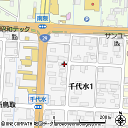 西日本ユーザー周辺の地図