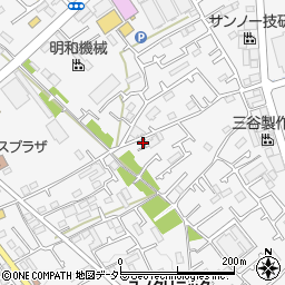 神奈川県愛甲郡愛川町中津850-3周辺の地図