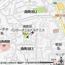 東京都町田市南町田3丁目24-20周辺の地図