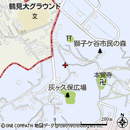 神奈川県横浜市鶴見区獅子ケ谷3丁目19-11周辺の地図