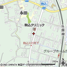 千葉県大網白里市駒込1660-2周辺の地図