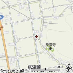 岐阜県山県市東深瀬1052周辺の地図
