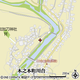滋賀県長浜市木之本町川合1208周辺の地図