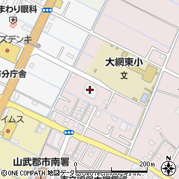 千葉県大網白里市富田25-2周辺の地図