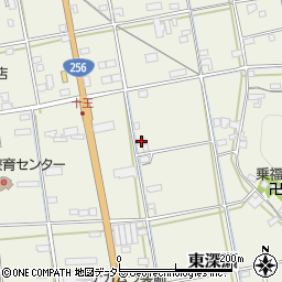 岐阜県山県市東深瀬1202周辺の地図