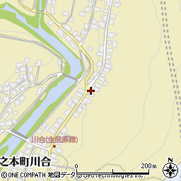 滋賀県長浜市木之本町川合384周辺の地図
