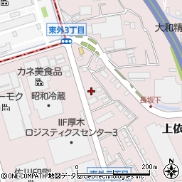 神奈川県厚木市上依知898-6周辺の地図