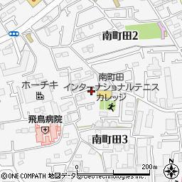 東京都町田市南町田3丁目21-16周辺の地図