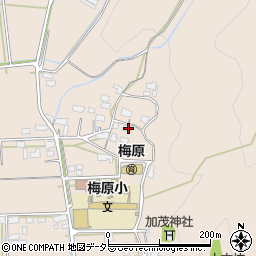 岐阜県山県市梅原1550-6周辺の地図