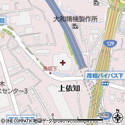神奈川県厚木市上依知605周辺の地図