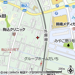 千葉県大網白里市駒込1359-7周辺の地図