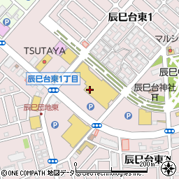 １００円ショップＣａｎＤｏ　イオンたつみ台店周辺の地図