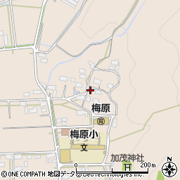 岐阜県山県市梅原1551周辺の地図
